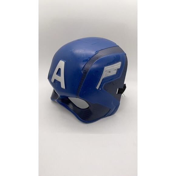 🔥 Marvel Captain America Mask 2019 Blue Halloween Super Hero Fun !! - Picture 1 of 9